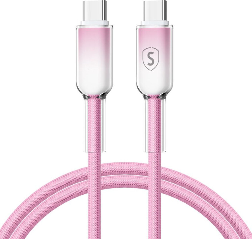 Dynamic Series USB-C til USB-C-kabel 60W, 1m - Rosa