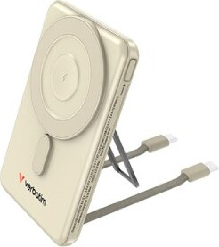 Charge 'n' Go 2C Power Bank Magnetic Wireless 5000 Nødlader