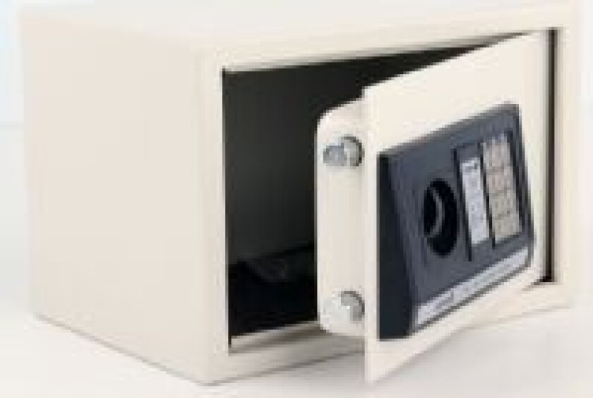 Bilde av Safe med digital lås 35x25x25cm (78641)