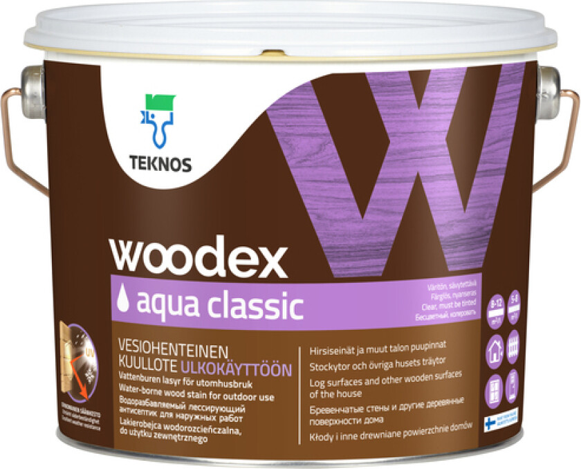 Woodex aqua classic 3l nord