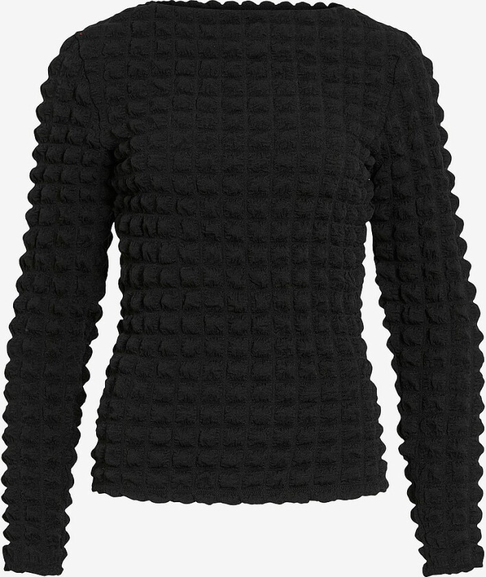 Topp viForcea Boatneck L/S Top - Svart