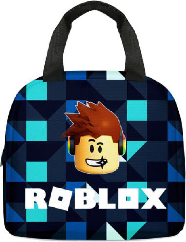 ROBLOX Lunsjbag Bento Boks Isolert Piknikveske Barn Gave Skole