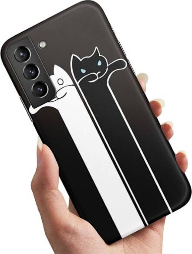 Samsung Galaxy S21 - Deksel/Mobildeksel Avlange Katter