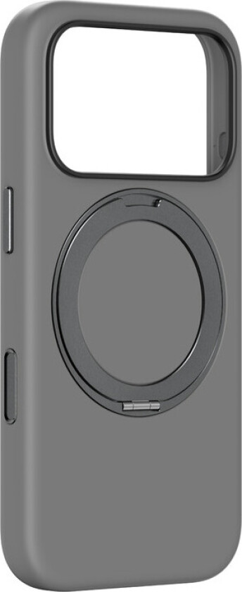 Cloudie Deksel med Stativ til iPhone 17 Pro Max - Grå