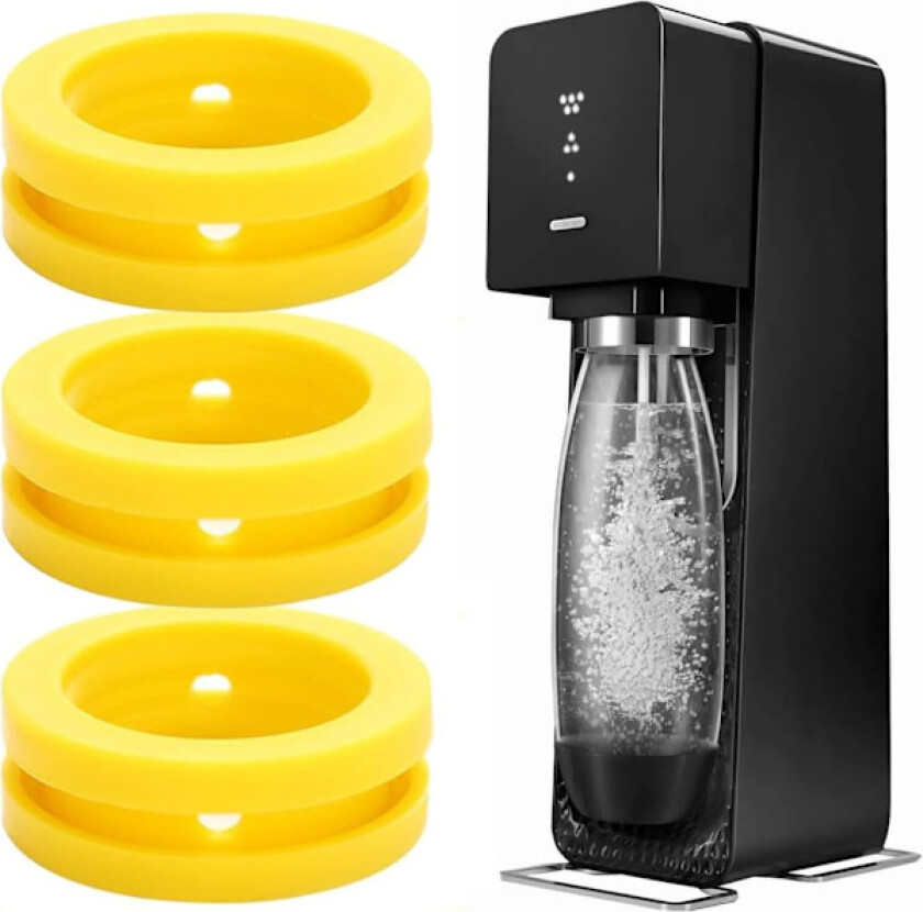5 stk. Soda Dispenser Adapter Pakning, Erstatningspakning, Kompatibel med Soda Dispenser O-ring, for Fyllingsadapter