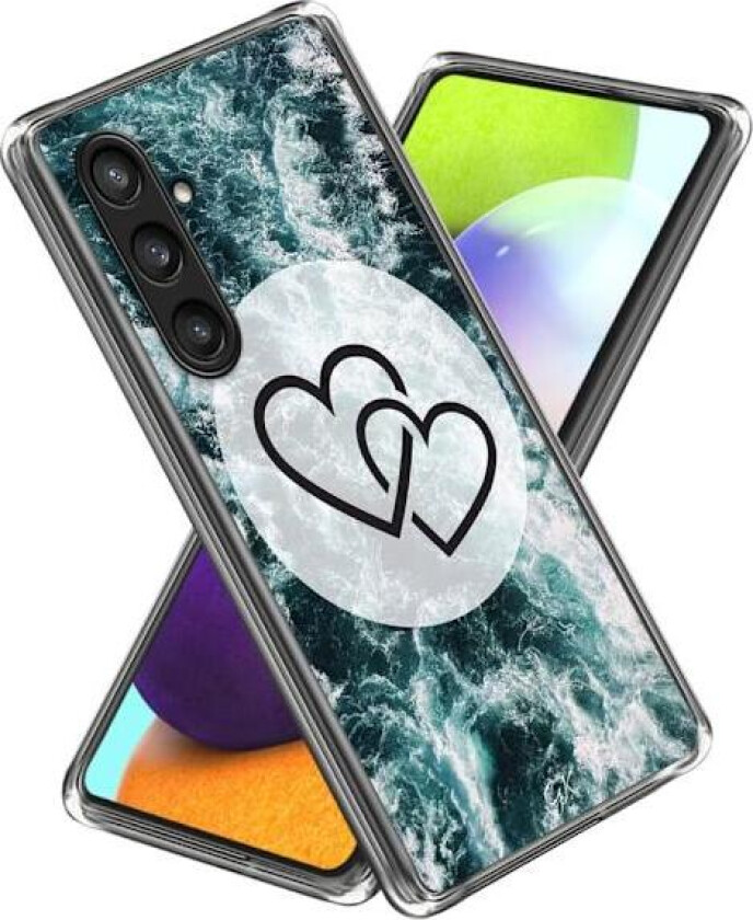 Deco Samsung Galaxy S23 FE deksel - Hjerte Til Hjerte