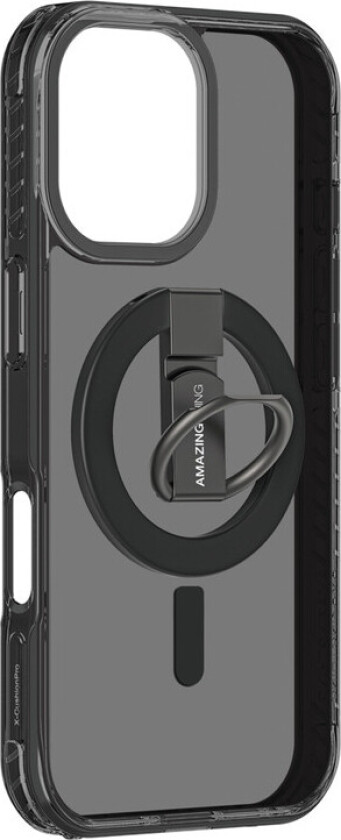 Titan Pro Grip Ring Deksel for iPhone 17 - MagSafe - Svart