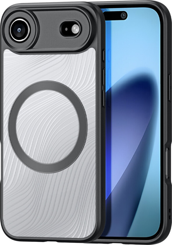 Aimo Mag Deksel med Magnetring for iPhone 17 Air - Svart