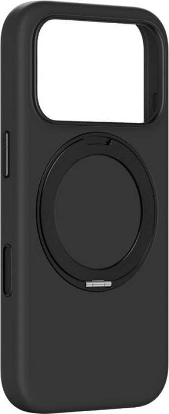 Cloudie Deksel med Stativ for iPhone 17 Pro Max - Svart