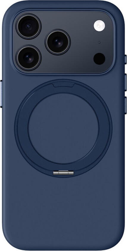 Cloudie Deksel med stativ for iPhone 17 Pro Max - Blå