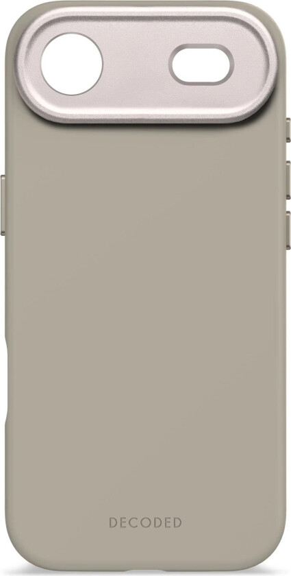 Antibakterielt Silikondeksel med MagSafe for iPhone 17 Air - Beige