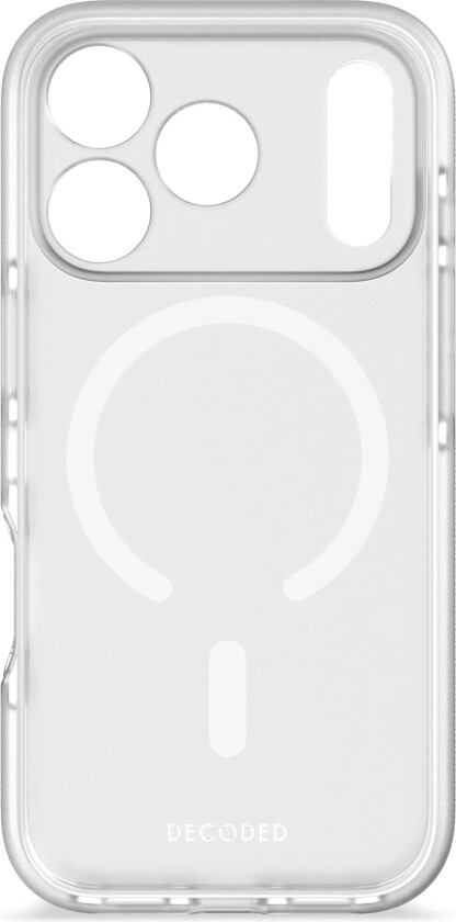 DropTec Gjennomsiktig MagSafe-deksel til iPhone 17 Pro Max - Transparent