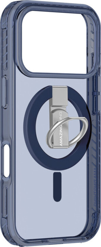 Titan Pro Grip Ring Deksel for iPhone 17 Pro - MagSafe - Blå