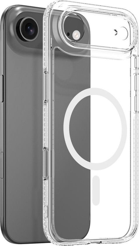 Clin Mag Deksel til iPhone 17 Air - MagSafe - Gjennomsiktig