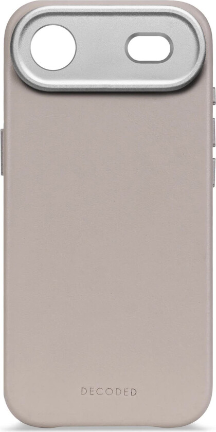 MagSafe lærdeksel for iPhone Air - Beige