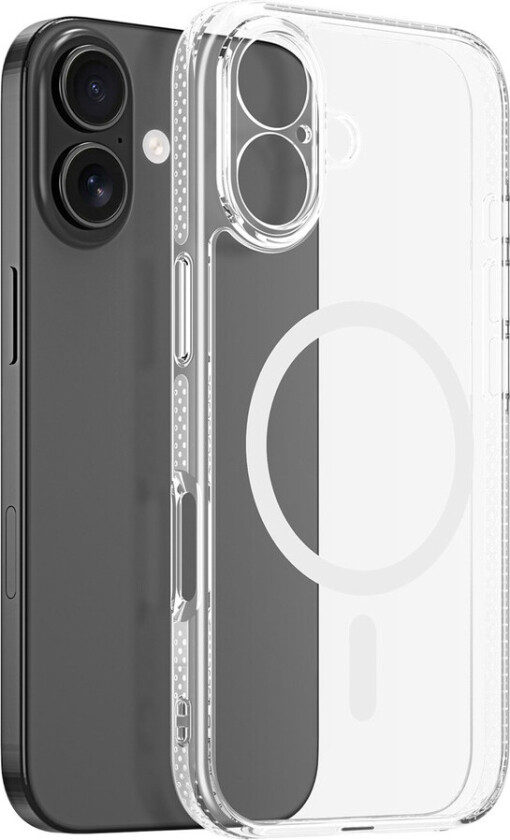 Clin Mag Deksel for iPhone 17 - MagSafe - Gjennomsiktig