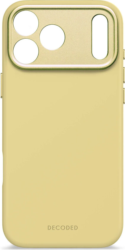 AntiMicrobial Silikon MagSafe-deksel for iPhone 17 Pro Max - Gul