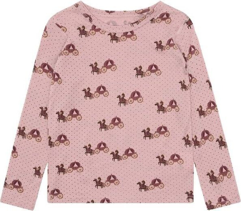 Hust and Claire Acel Caret ull/lyocell genser, Adobe Rose