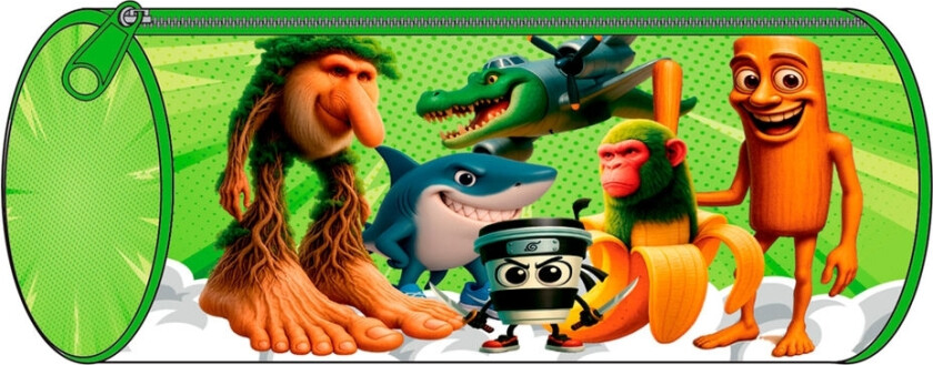 Italian Brainrot pencil case