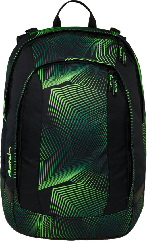 Skolesekk - Air - Seismikk Green - - OneSize - Skolesekk