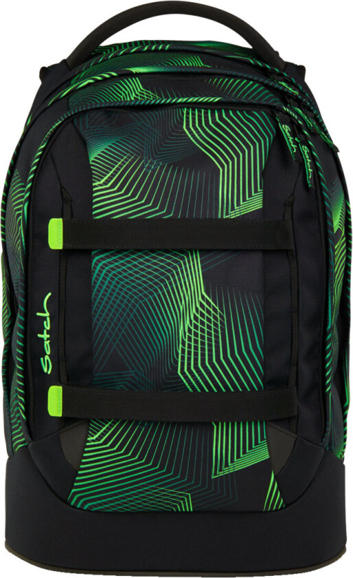 Skolesekk - Pakke - Seismikk Green - - OneSize - Skolesekk