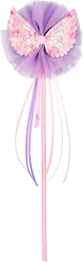 Kostymer - Tryllestav m. Tyll/Vinger - Lilla/Rosa - - OneSize - Kostymer