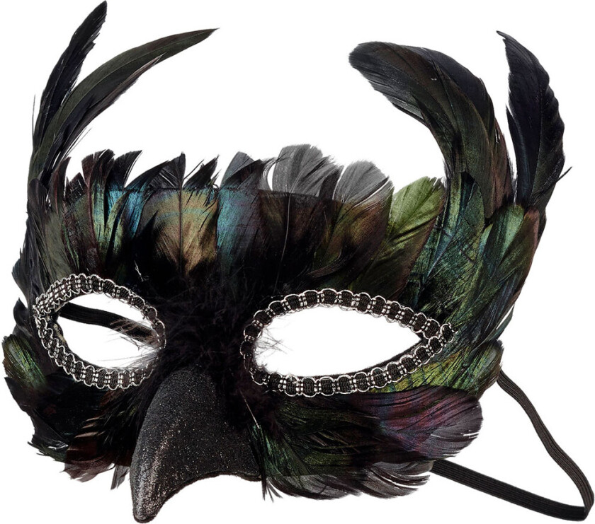 Kostymer - Maske - Kråke - - OneSize - Kostymer