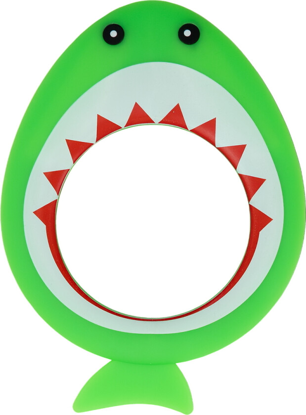 Dykkerringer - Shark - Lime - - OneSize - Badeleker