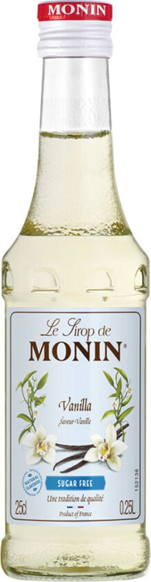 Sukkerfri Vanilje Syrup - 25 cl