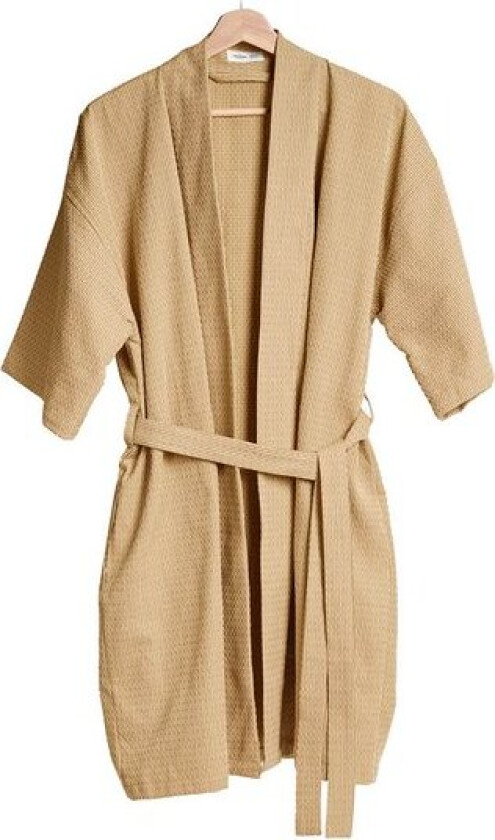 Wellness badekåpe S/M khaki