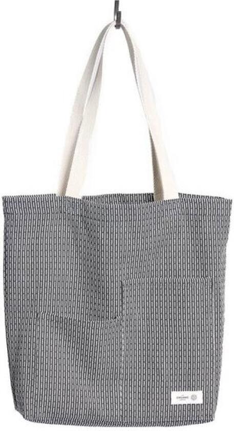 Piqué handlenett 30x35 cm evening grey