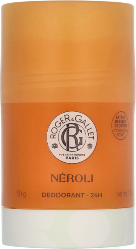 Neroli Deodorant Stick 24H 50 g