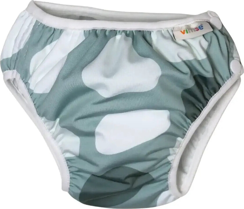 Swim Diaper Xl 11-14Kg, Green Shapes - Green - XL 11/14KG