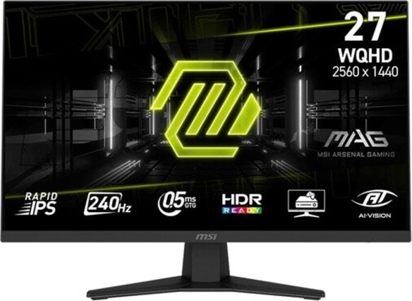 27" MSI MAG 274QFDE X24 - LED monitor - QHD - 27"