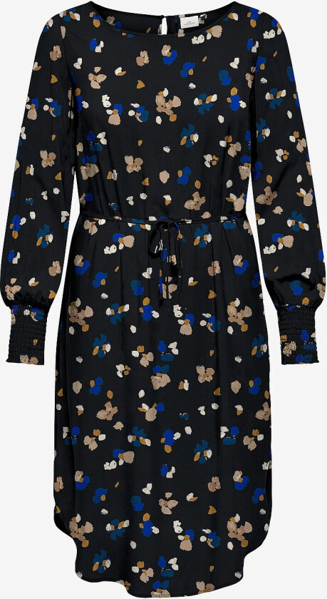 Kjole carPetrea Life LS O-neck Calf - Svart