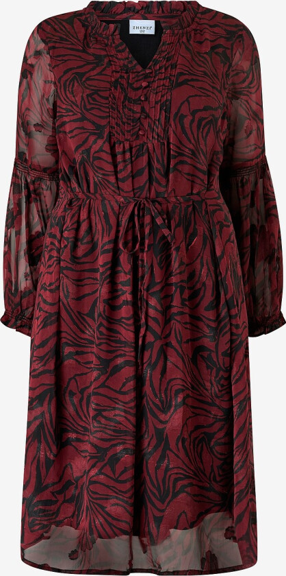 Kjole Zh-tula 1122 L/S - Rød