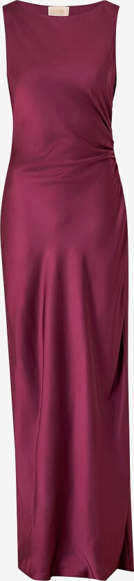 Maxikjole Tailored Satin Sleeveless - Lilla