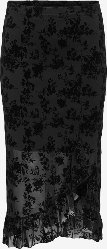 Skjørt Carelodie Midi - Svart