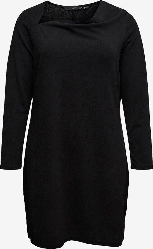 Kjole vmcAllison LS V-neck Jrs GA C - Svart