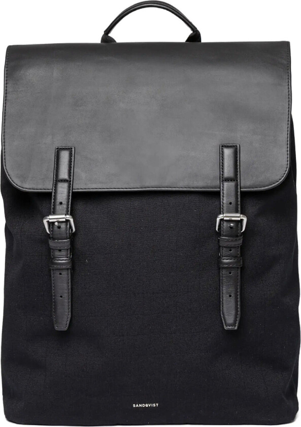 Everyday Lid Backpack L Ryggsekk Veske Black SANDQVIST