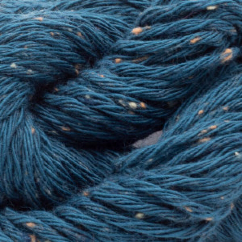 Gossypium bomullstweed-garn 12 Indigo
