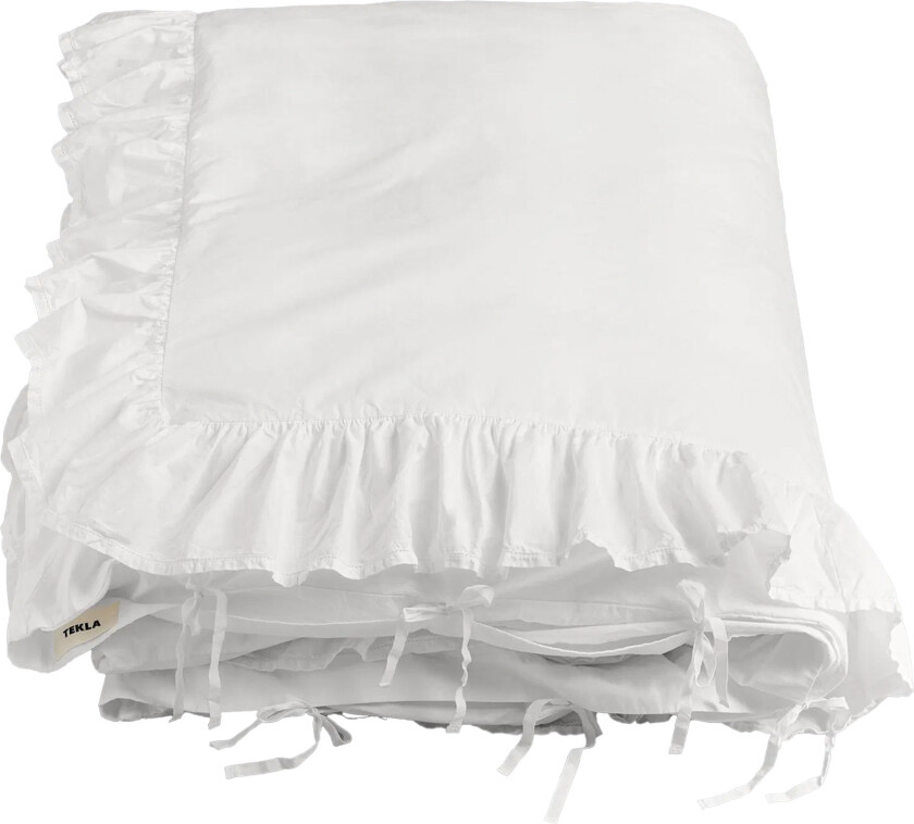 Percale, Broderie Anglaise, Single Duvet Cover - Broken White/Elodie, 150X210 - Dynetrekk - Elodie Ouedraogo