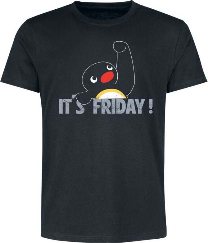 T-skjorte - It´s Friday! - S til 3XL - Herrer - svart