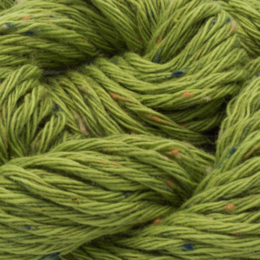 Gossypium Cotton Tweed Garn 26 Poppelgrønn