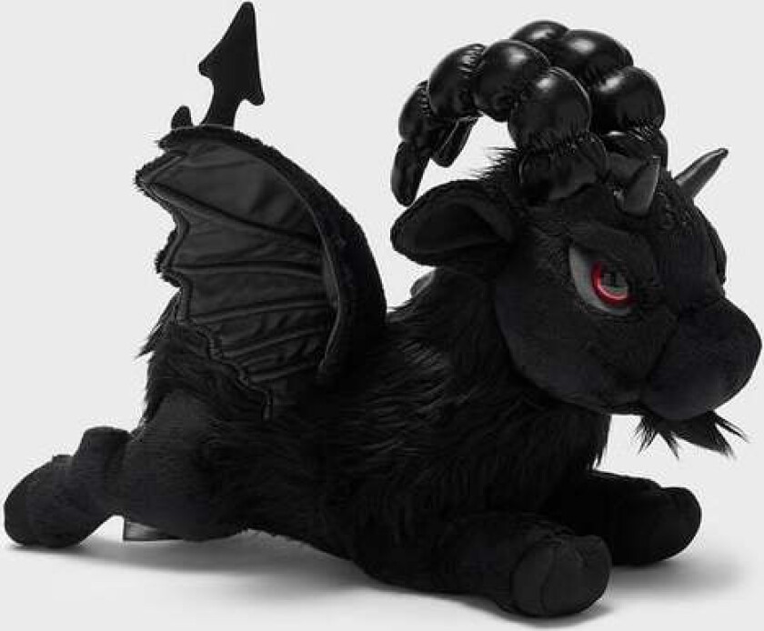 Goth Kosedyr - Kreeptures - Draco Plush - None - svart-rød