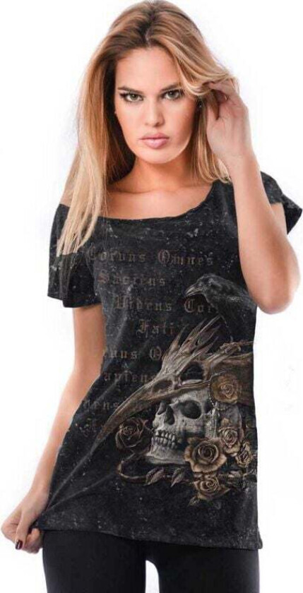 T-skjorte - Corvus Queen T-skjorte for Kvinner - S til 3XL - Damer - grå