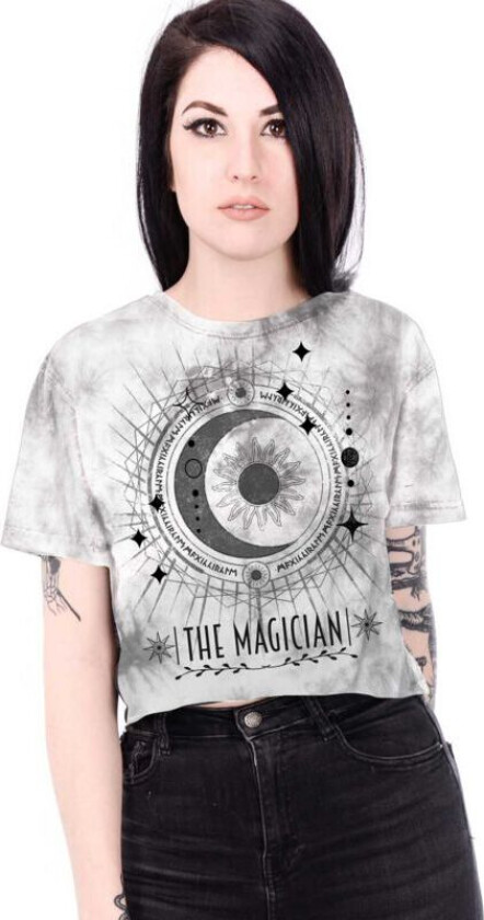 T-skjorte - The Magician - L til XXL - Damer - grå