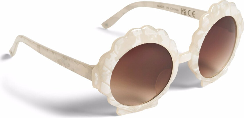 Seashell Solbriller Seashell White Seashell White One Size Hvit One Size kvinne