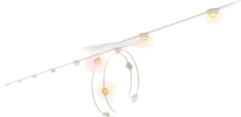 Festavia forlengelseslysslynge 9 m, hvit