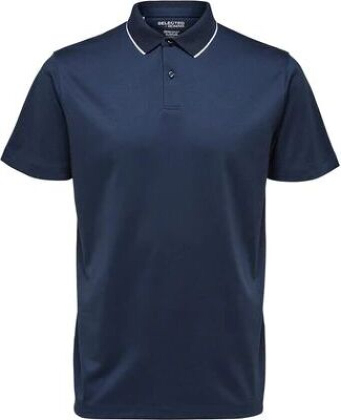 Homme Leroy Coolmax SS Polo - Navy Blazer XXL
